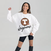 TEXAS LONGHORNS WILD BREAKTHROUGH PREMIUM FLEECE CREWNECK PULLOVER