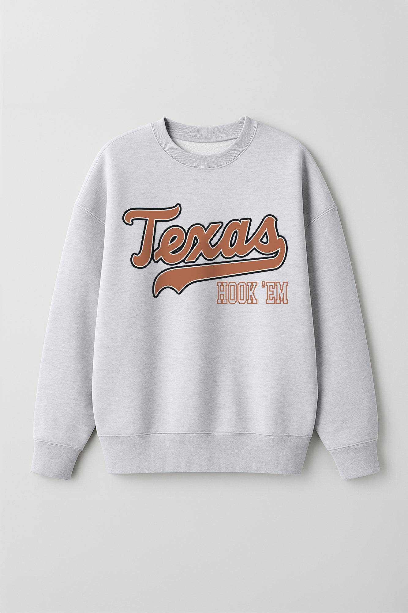 TEXAS LONGHORNS CLASSIC WIN PREMIUM FLEECE CREWNECK PULLOVER