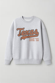 TEXAS LONGHORNS CLASSIC WIN PREMIUM FLEECE CREWNECK PULLOVER