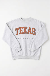 TEXAS LONGHORNS NEXT MOVE PREMIUM FLEECE UNISEX CREWNECK PULLOVER