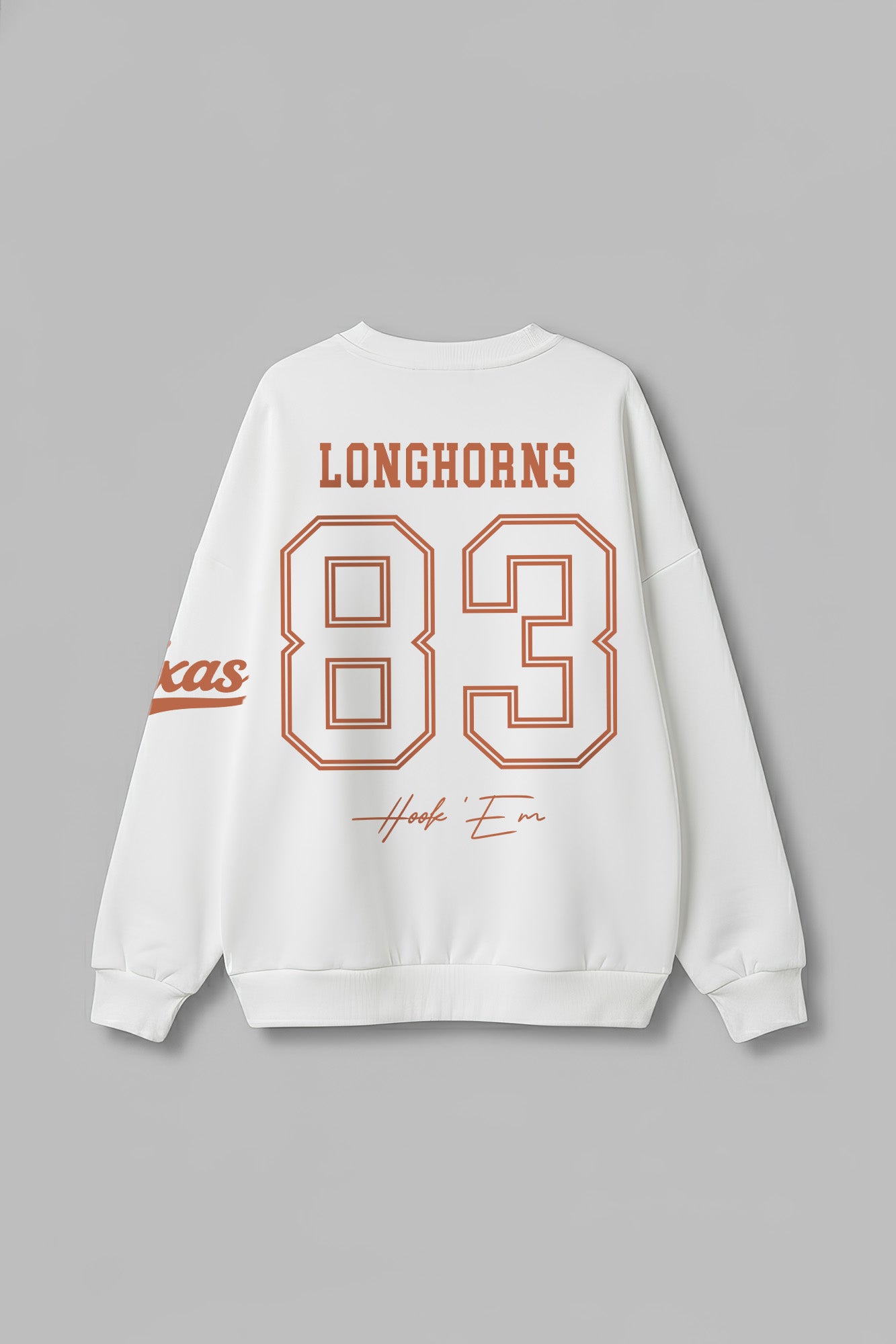 TEXAS LONGHORNS DAY ONE PREMIUM FLEECE UNISEX CREWNECK PULLOVER