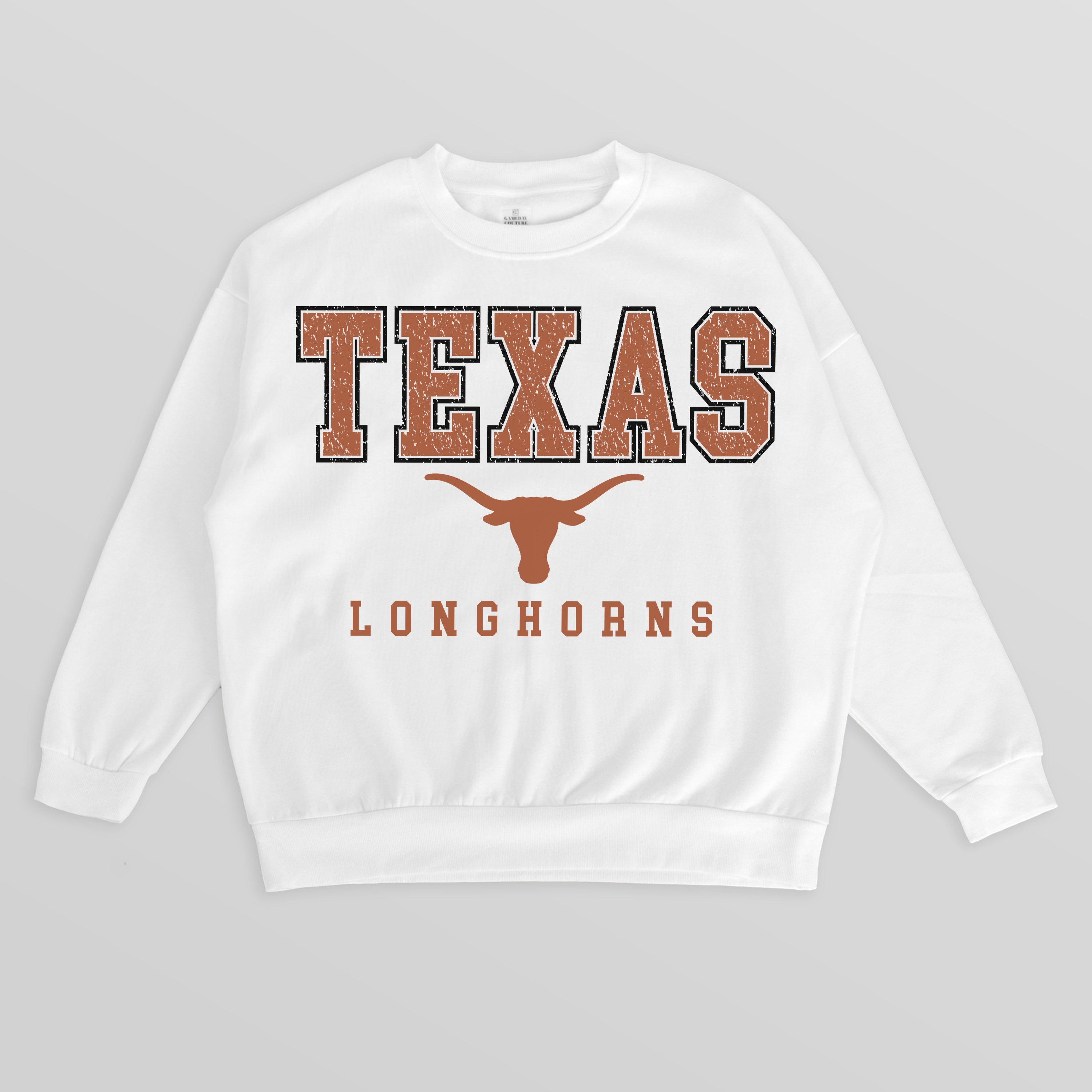 TEXAS LONGHORNS Freestyle Fleece Drop-Shoulder Pullover