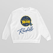 TOLEDO ROCKETS WILD BREAKTHROUGH PREMIUM FLEECE CREWNECK PULLOVER