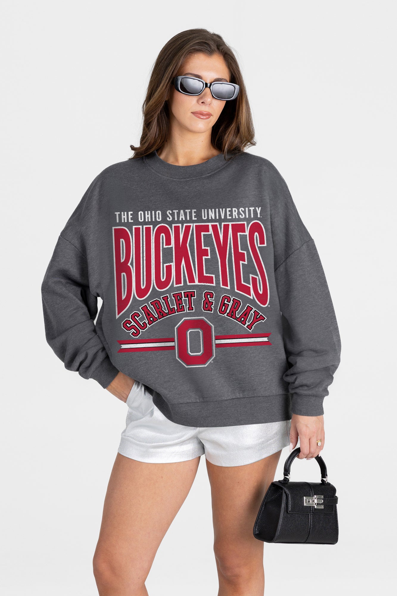 OHIO STATE BUCKEYES KICKOFF CLASSIC PREMIUM FLEECE PULLOVER