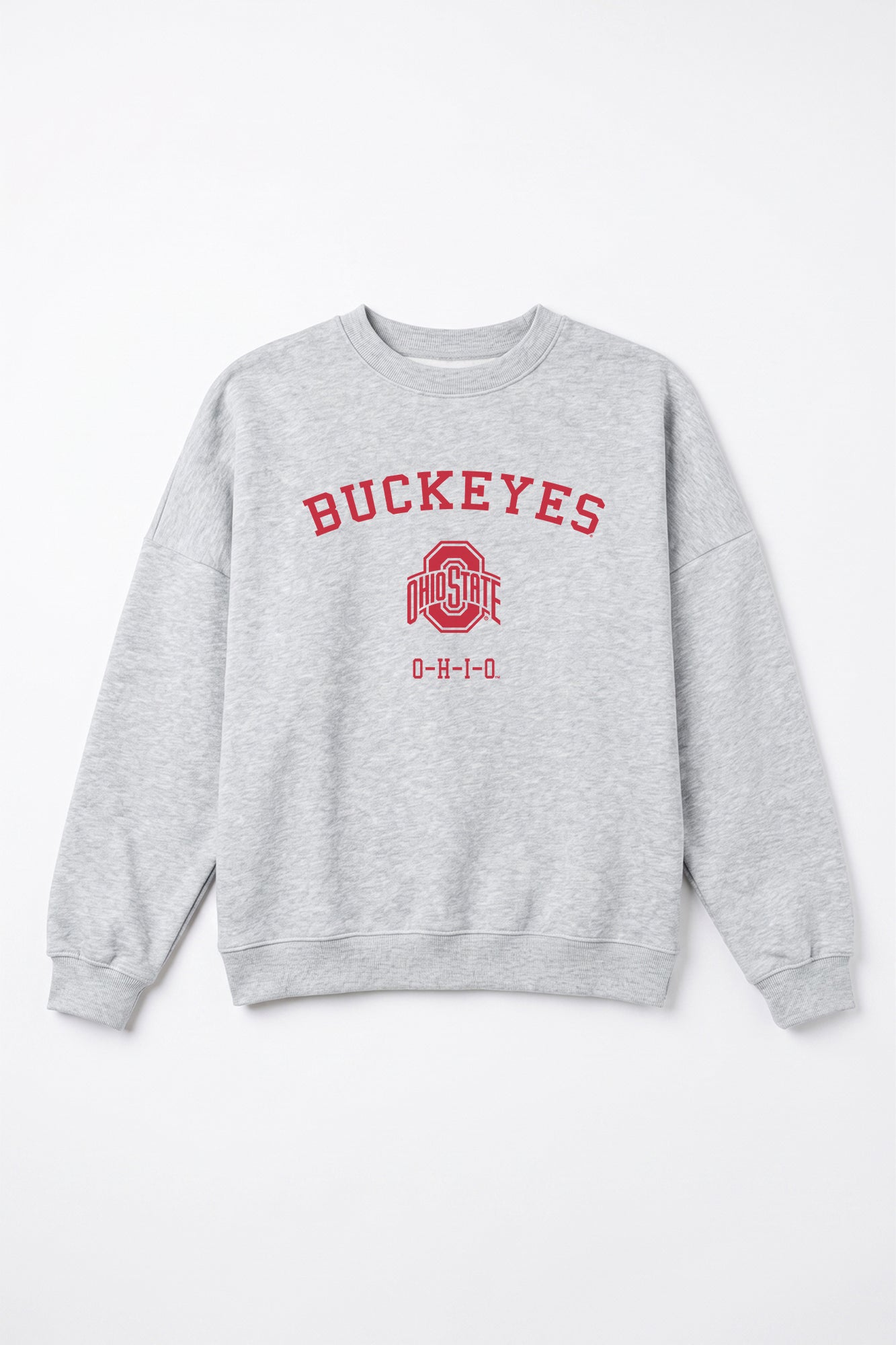 OHIO STATE BUCKEYES CAMPUS ENERGY PREMIUM FLEECE CREWNECK PULLOVER