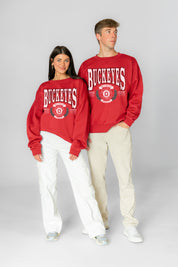 OHIO STATE BUCKEYES HONOR BOUND PREMIUM FLEECE CREWNECK PULLOVER