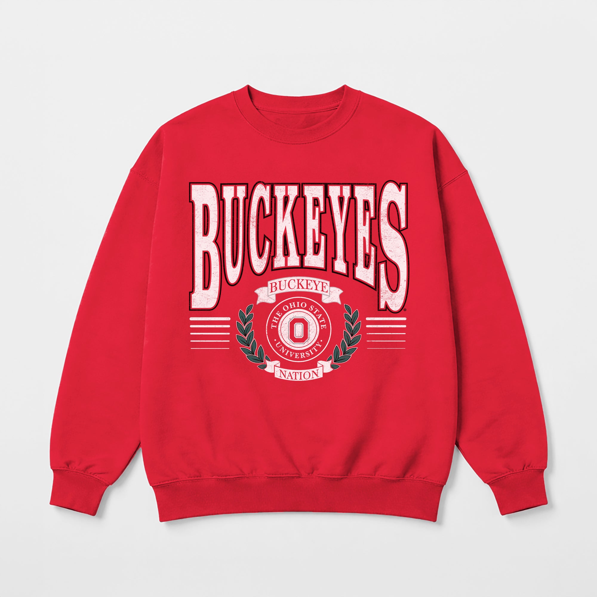 OHIO STATE BUCKEYES HONOR BOUND PREMIUM FLEECE CREWNECK PULLOVER