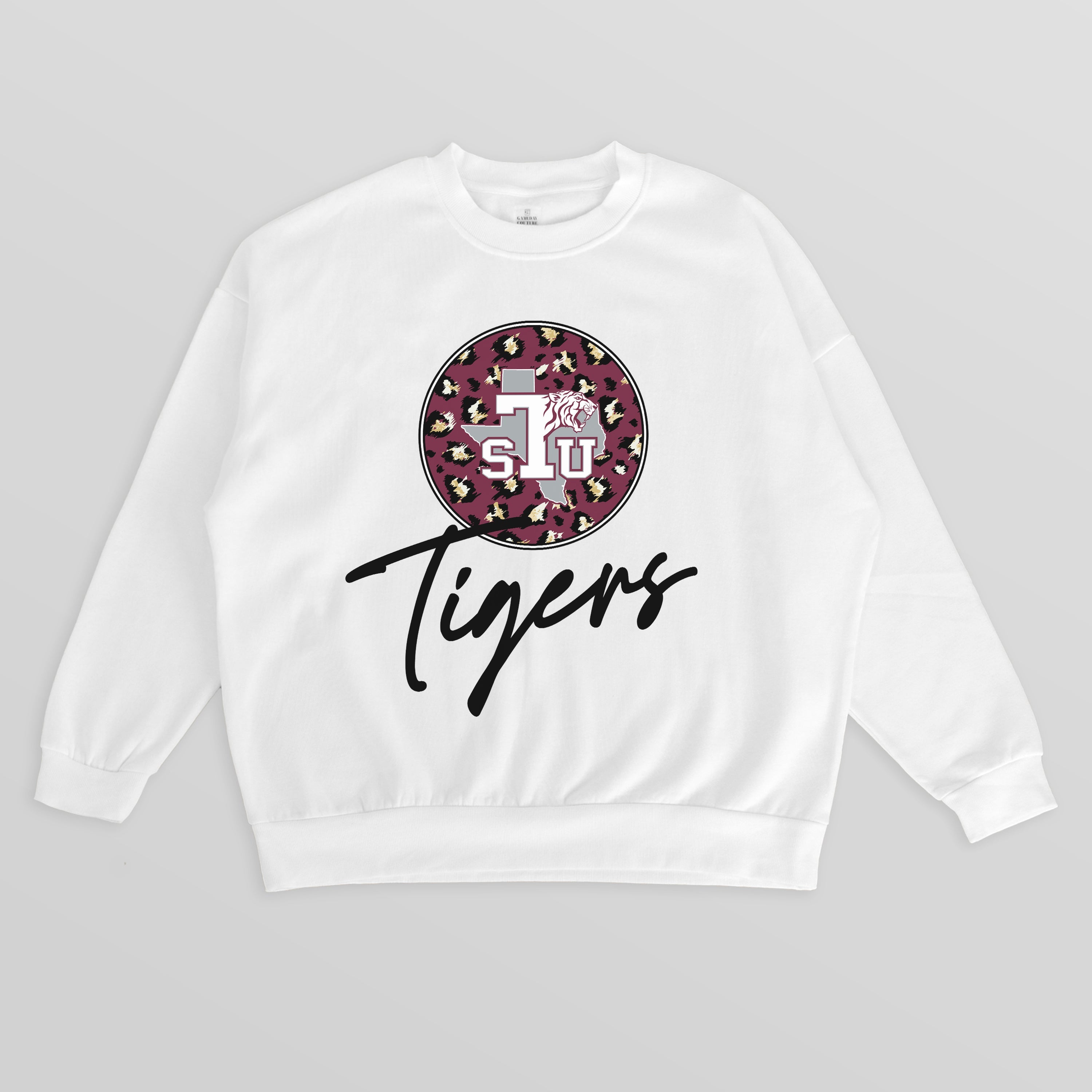 TEXAS SOUTHERN TIGERS WILD BREAKTHROUGH PREMIUM FLEECE CREWNECK PULLOVER