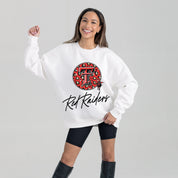 TEXAS TECH RED RAIDERS WILD BREAKTHROUGH PREMIUM FLEECE CREWNECK PULLOVER