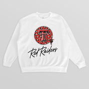 TEXAS TECH RED RAIDERS WILD BREAKTHROUGH PREMIUM FLEECE CREWNECK PULLOVER