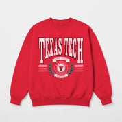TEXAS TECH RED RAIDERS HONOR BOUND PREMIUM FLEECE CREWNECK PULLOVER
