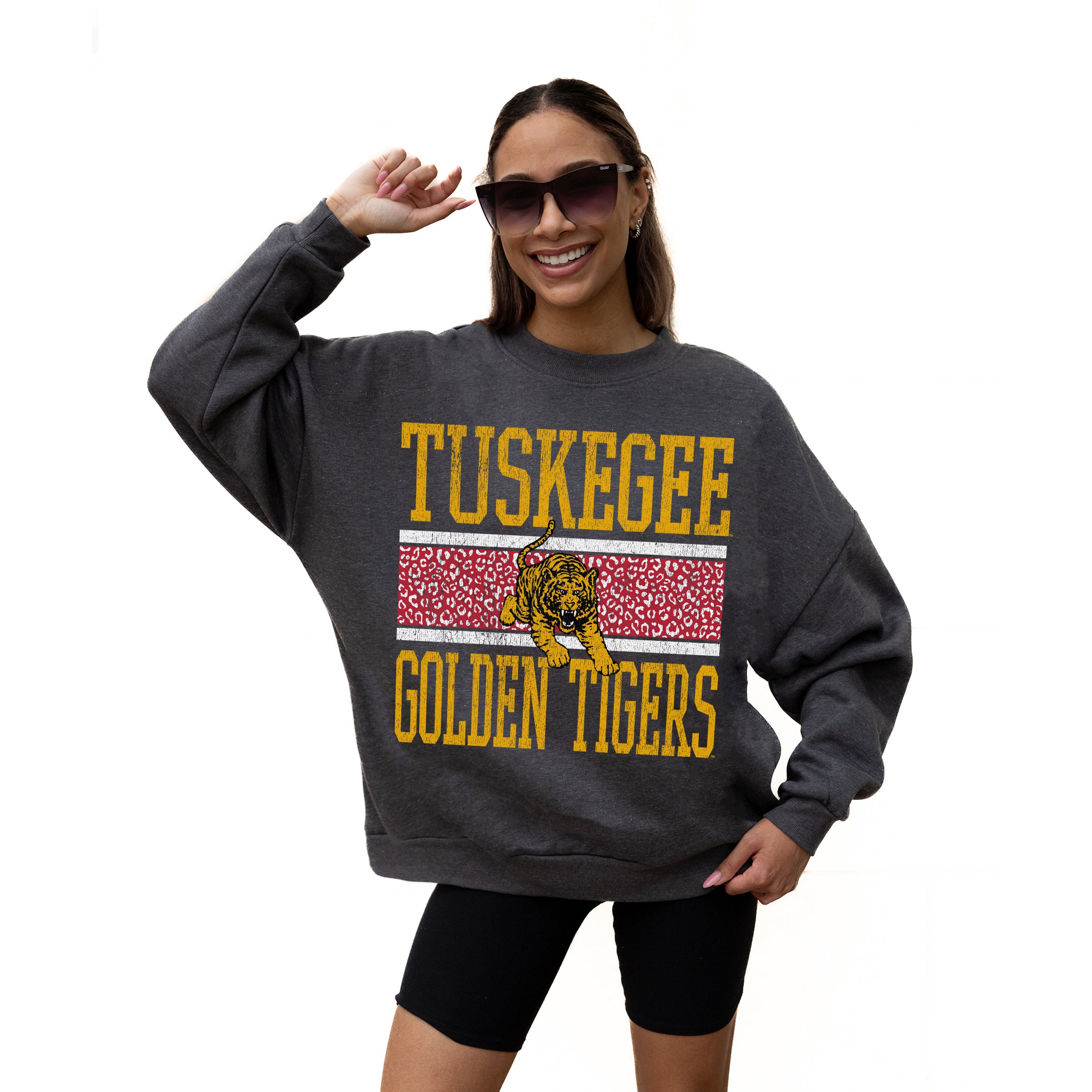 TUSKEGEE GOLDEN TIGERS Wild Tailgate Fleece Pullover