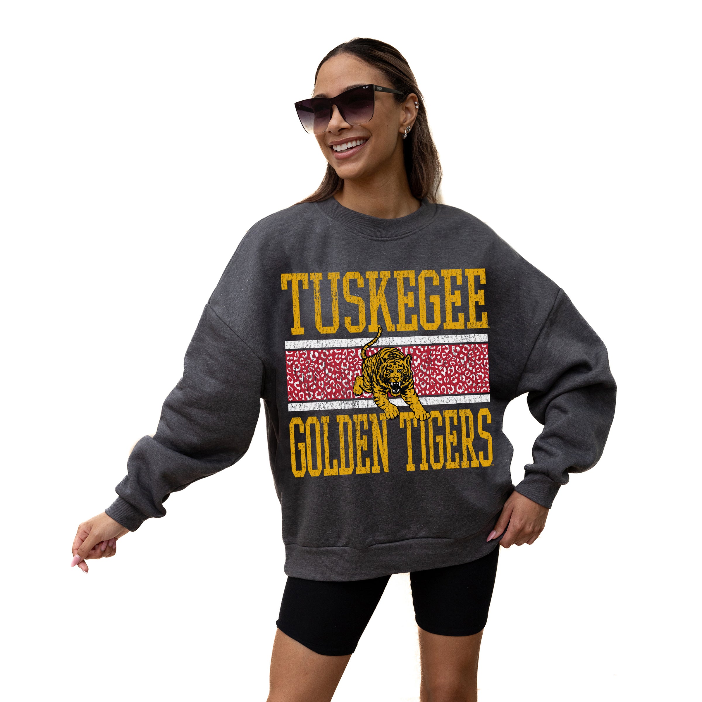 TUSKEGEE GOLDEN TIGERS Wild Tailgate Fleece Pullover