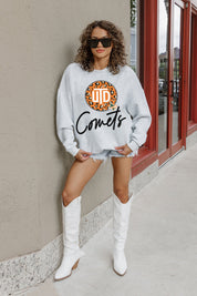 TEXAS AT DALLAS COMETS GOING WILD PREMIUM FLEECE DROP SHOULDER CREWNECK PULLOVER