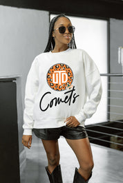 TEXAS AT DALLAS COMETS WILD BREAKTHROUGH PREMIUM FLEECE CREWNECK PULLOVER