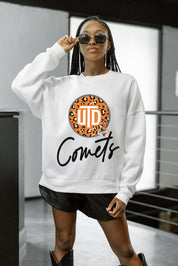 TEXAS AT DALLAS COMETS WILD BREAKTHROUGH PREMIUM FLEECE CREWNECK PULLOVER