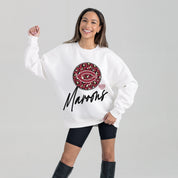 U CHICAGO MAROONS WILD BREAKTHROUGH PREMIUM FLEECE CREWNECK PULLOVER