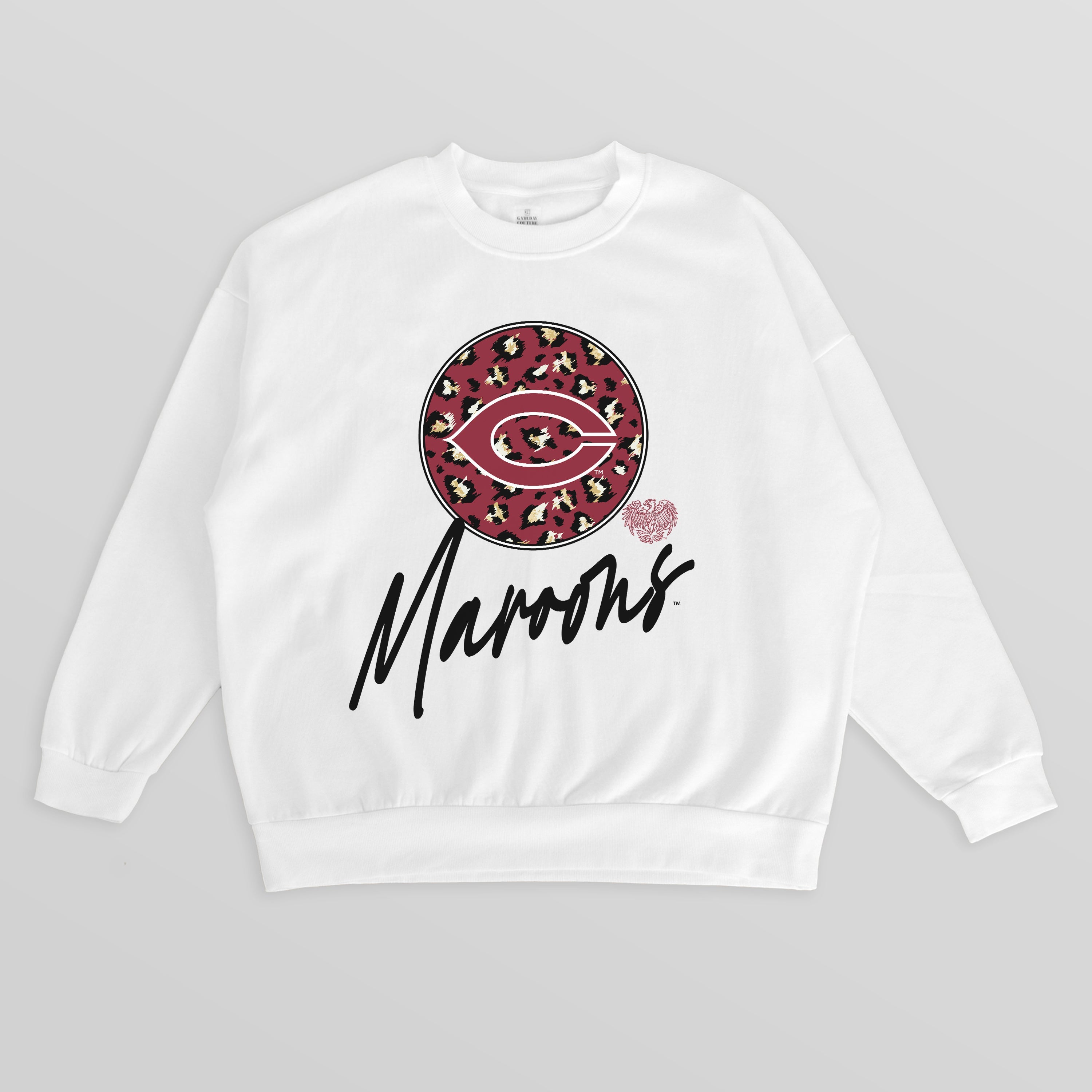 U CHICAGO MAROONS WILD BREAKTHROUGH PREMIUM FLEECE CREWNECK PULLOVER