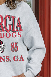 GEORGIA BULLDOGS Allegiance Fleece Drop-Shoulder Pullover