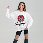 GEORGIA BULLDOGS WILD BREAKTHROUGH PREMIUM FLEECE CREWNECK PULLOVER
