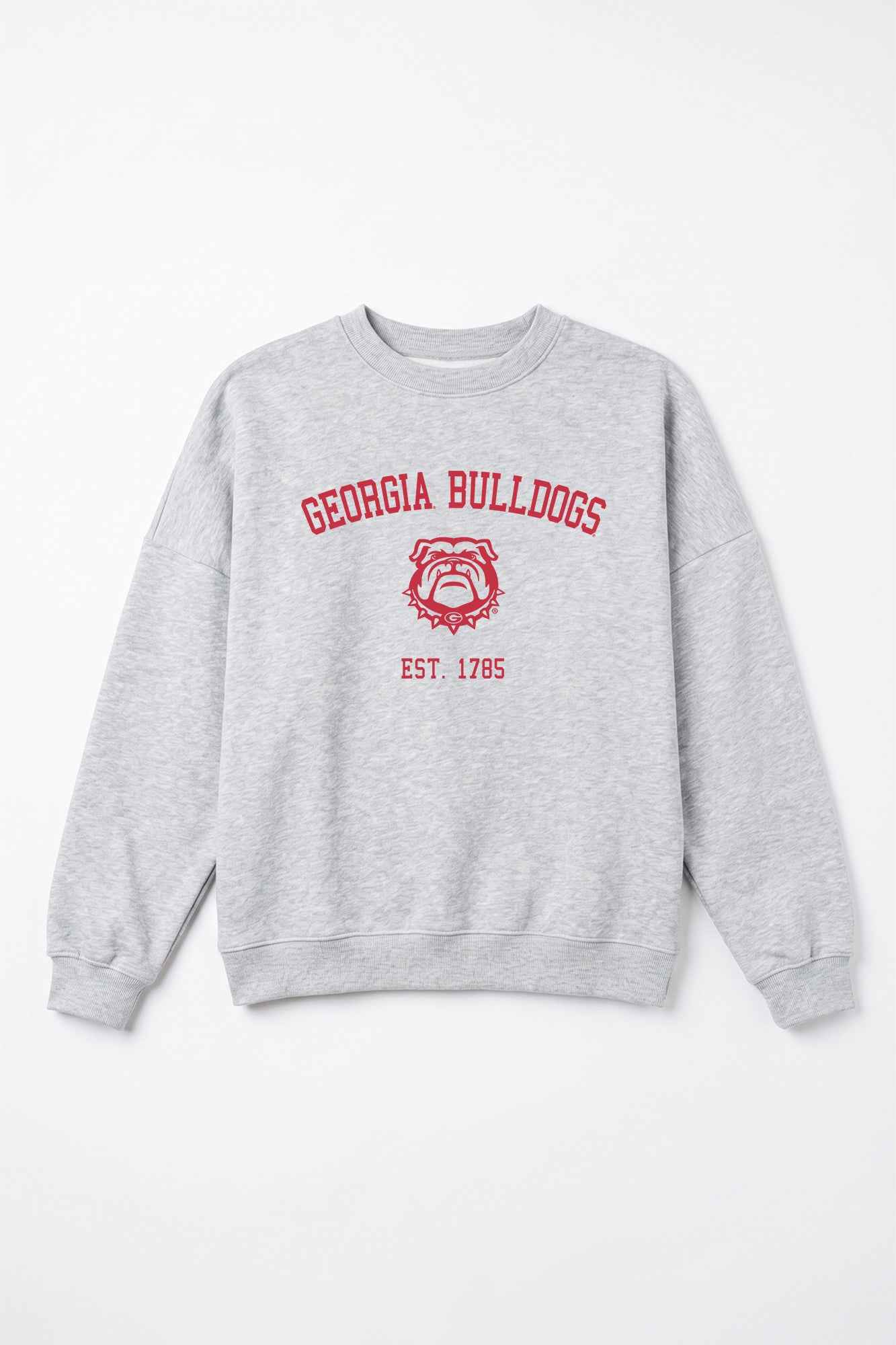 GEORGIA BULLDOGS CAMPUS ENERGY PREMIUM FLEECE CREWNECK PULLOVER