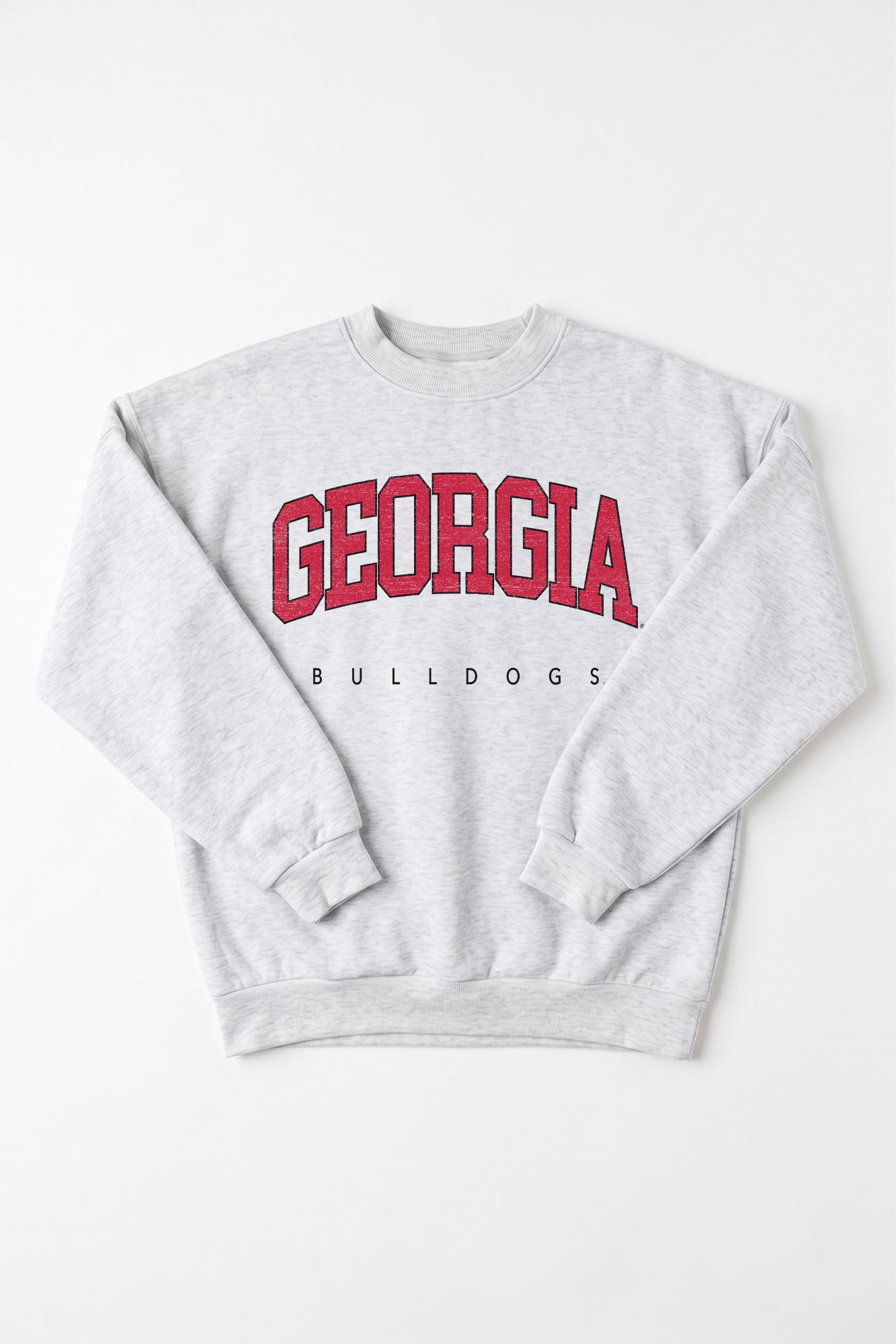 GEORGIA BULLDOGS NEXT MOVE PREMIUM FLEECE UNISEX CREWNECK PULLOVER