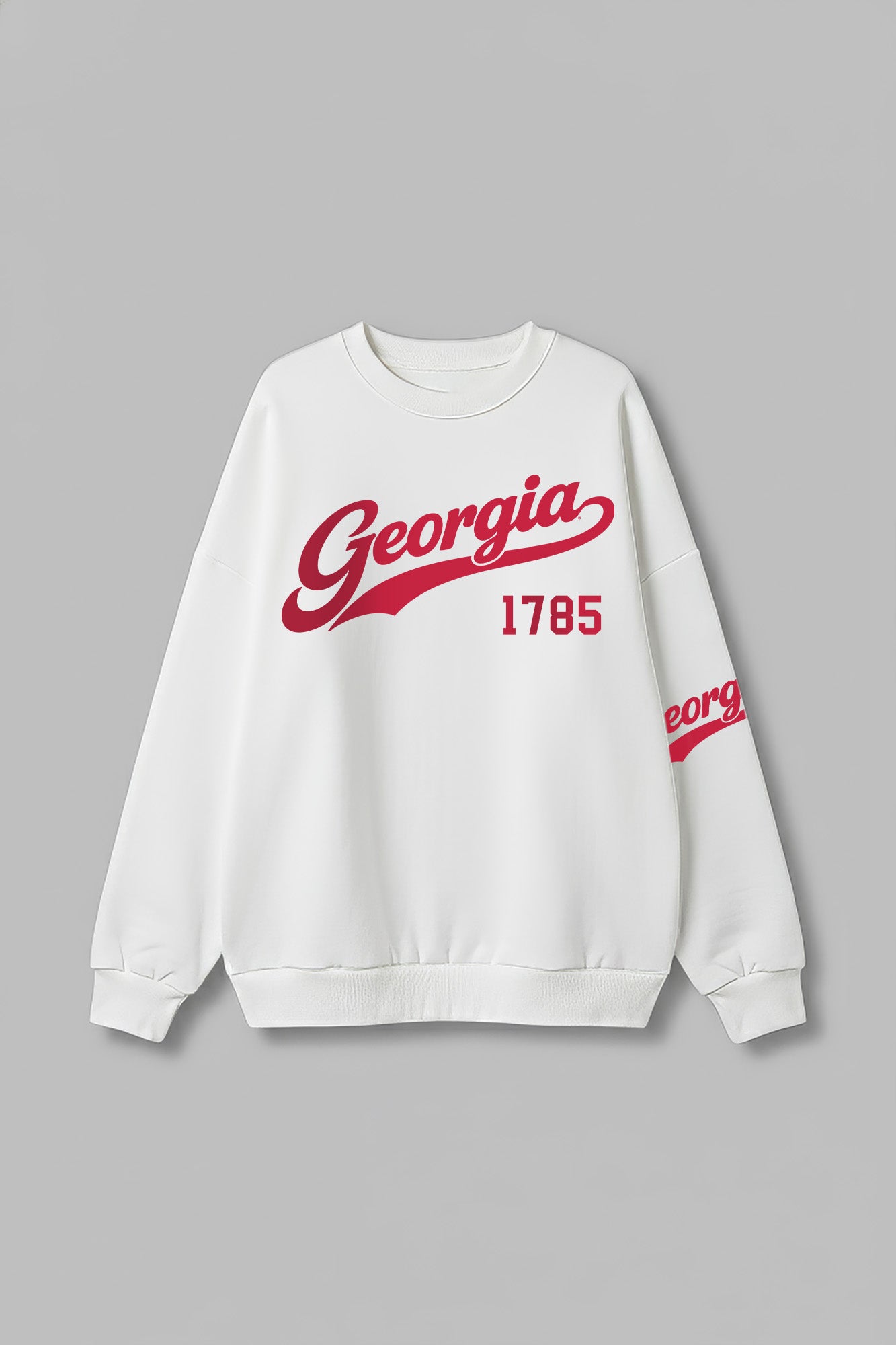 GEORGIA BULLDOGS DAY ONE PREMIUM FLEECE UNISEX CREWNECK PULLOVER