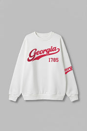GEORGIA BULLDOGS DAY ONE PREMIUM FLEECE UNISEX CREWNECK PULLOVER