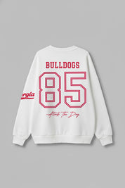GEORGIA BULLDOGS DAY ONE PREMIUM FLEECE UNISEX CREWNECK PULLOVER