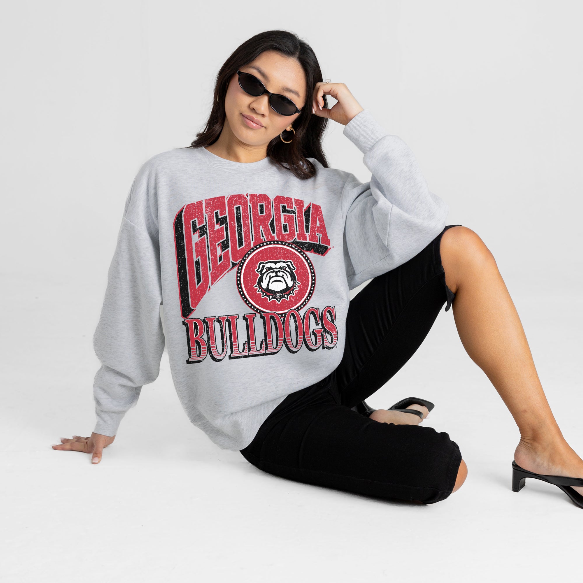 GEORGIA BULLDOGS GAME ON PREMIUM FLEECE PULLOVER