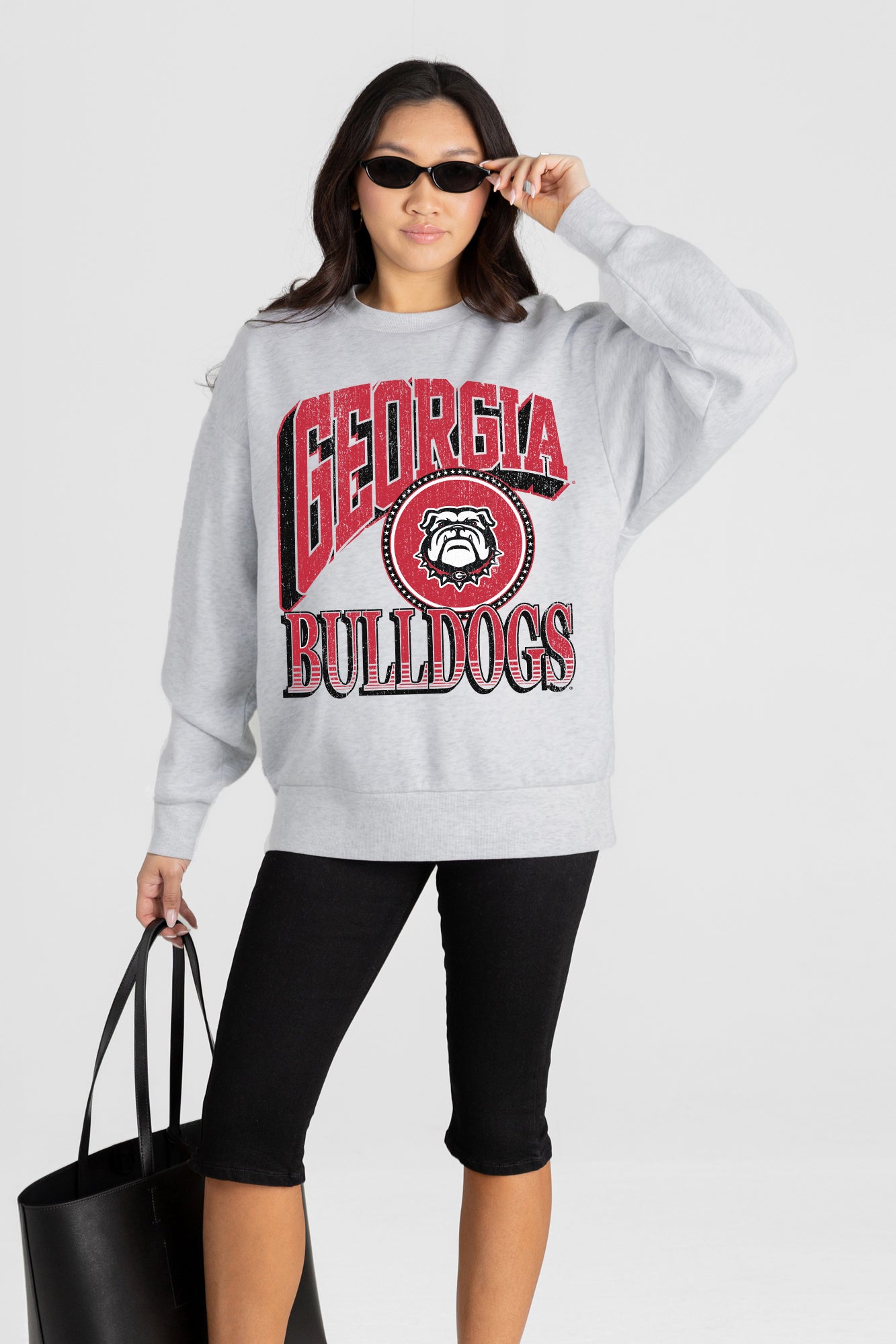 GEORGIA BULLDOGS GAME ON PREMIUM FLEECE PULLOVER