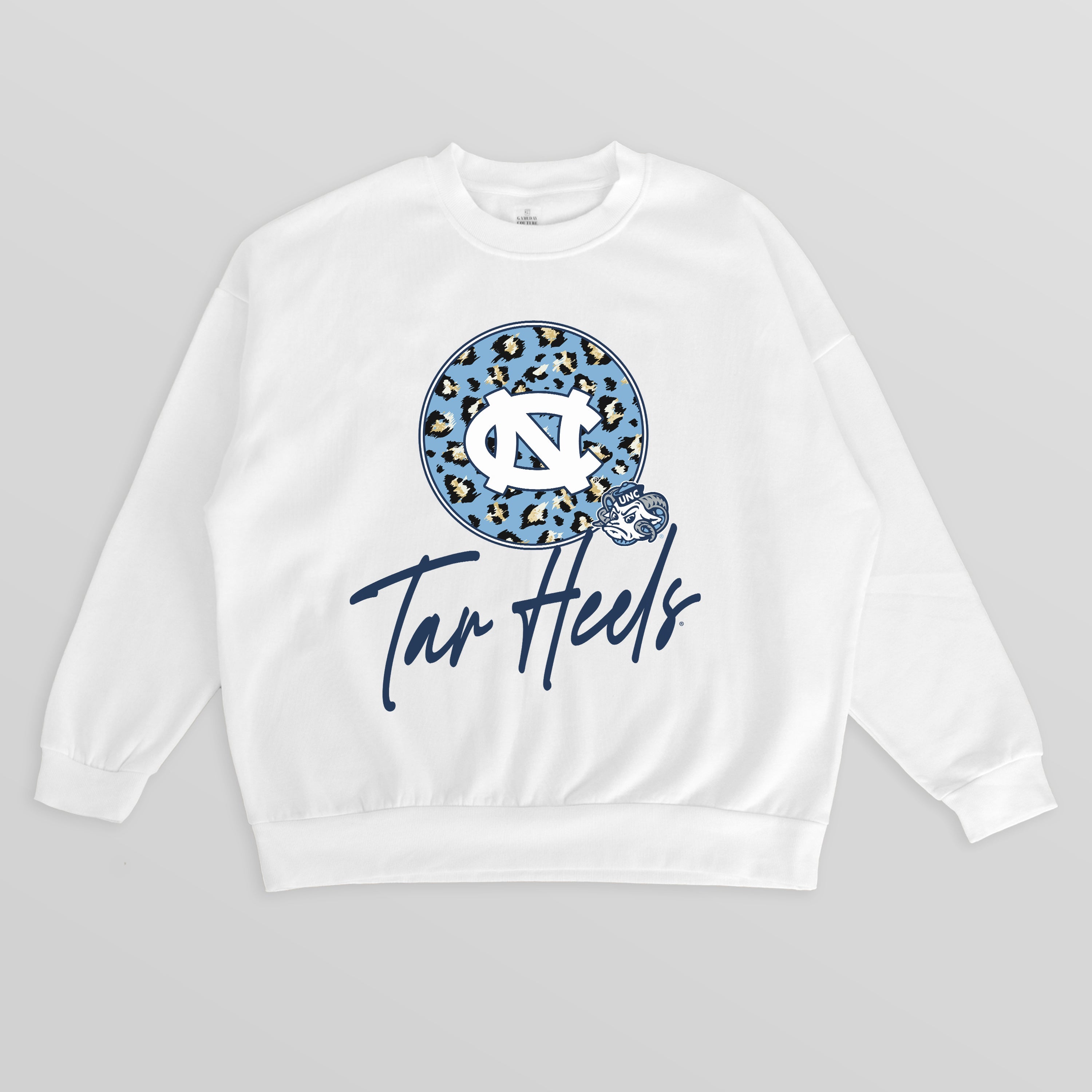 NORTH CAROLINA TAR HEELS WILD BREAKTHROUGH PREMIUM FLEECE CREWNECK PULLOVER