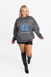 NORTH CAROLINA TAR HEELS RISING STAR PREMIUM FLEECE CREWNECK PULLOVER