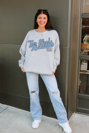 NORTH CAROLINA TAR HEELS CLASSIC WIN PREMIUM FLEECE CREWNECK PULLOVER