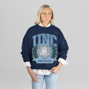 NORTH CAROLINA TAR HEELS CLASSIC ARCHIVES PREMIUM DROP SHOULDER FLEECE CREWNECK PULLOVER