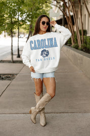 NORTH CAROLINA TAR HEELS Freestyle Fleece Drop-Shoulder Pullover