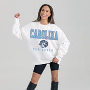 NORTH CAROLINA TAR HEELS Freestyle Fleece Drop-Shoulder Pullover