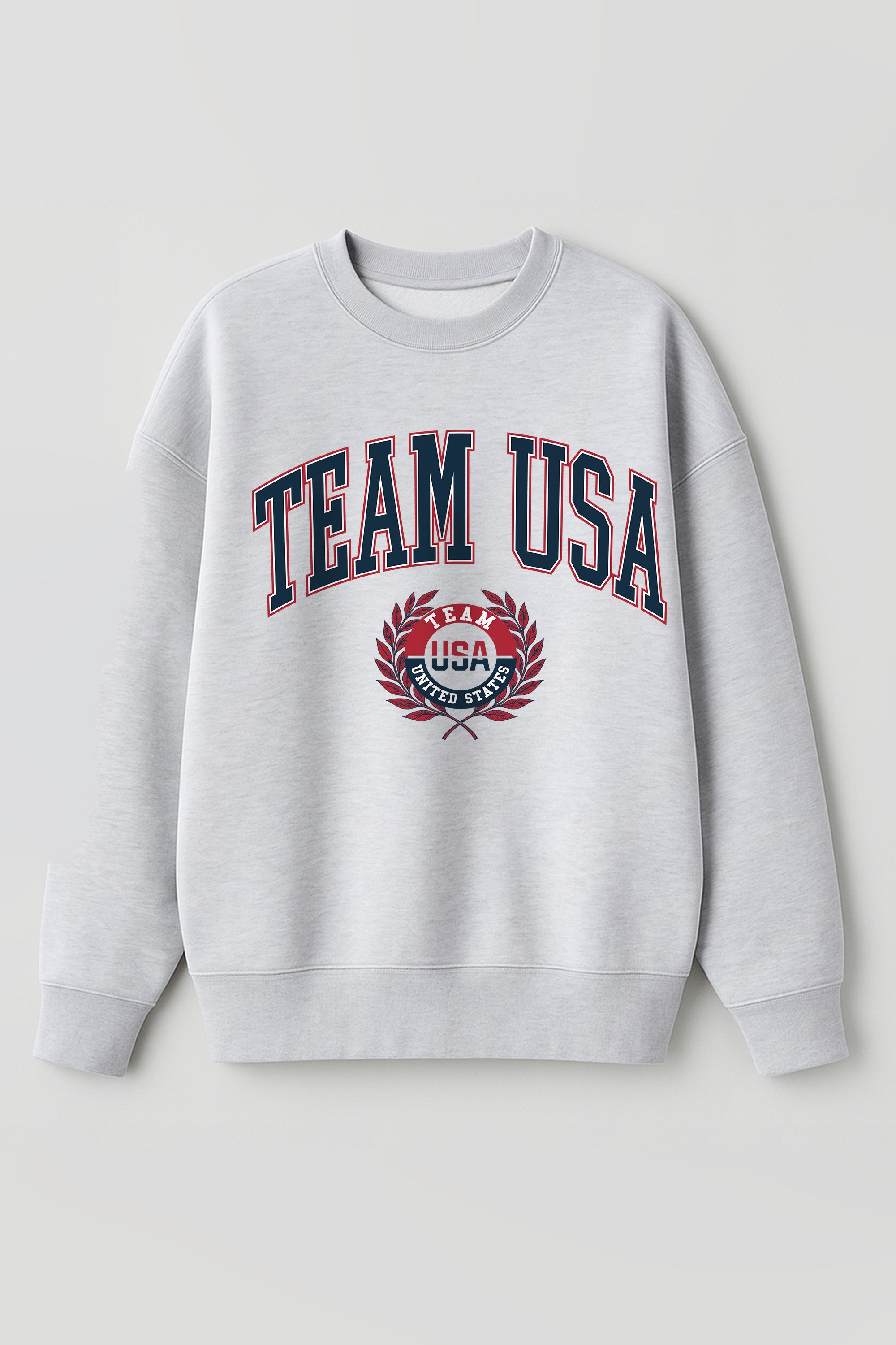 TEAM USA FREEDOM PLAYER PREMIUM FLEECE DROP SHOULDER CREWNECK PULLOVER