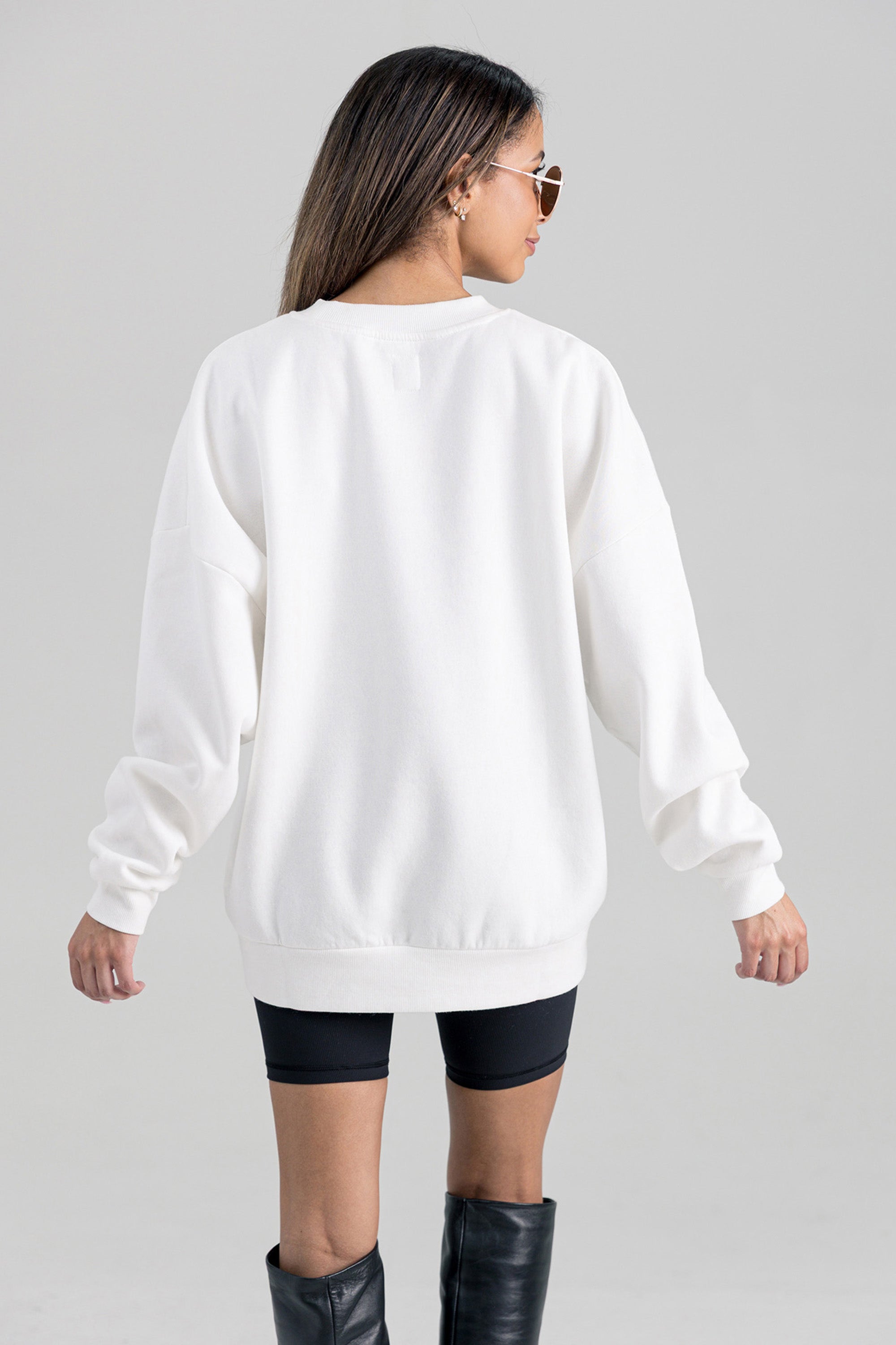 TEAM USA UNITED TOGETHER PREMIUM FLEECE DROP SHOULDER CREWNECK PULLOVER