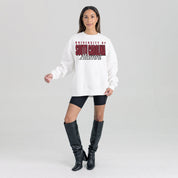 SOUTH CAROLINA GAMECOCKS ALUMNI ERA PREMIUM DROP SHOULDER FLEECE CREWNECK PULLOVER