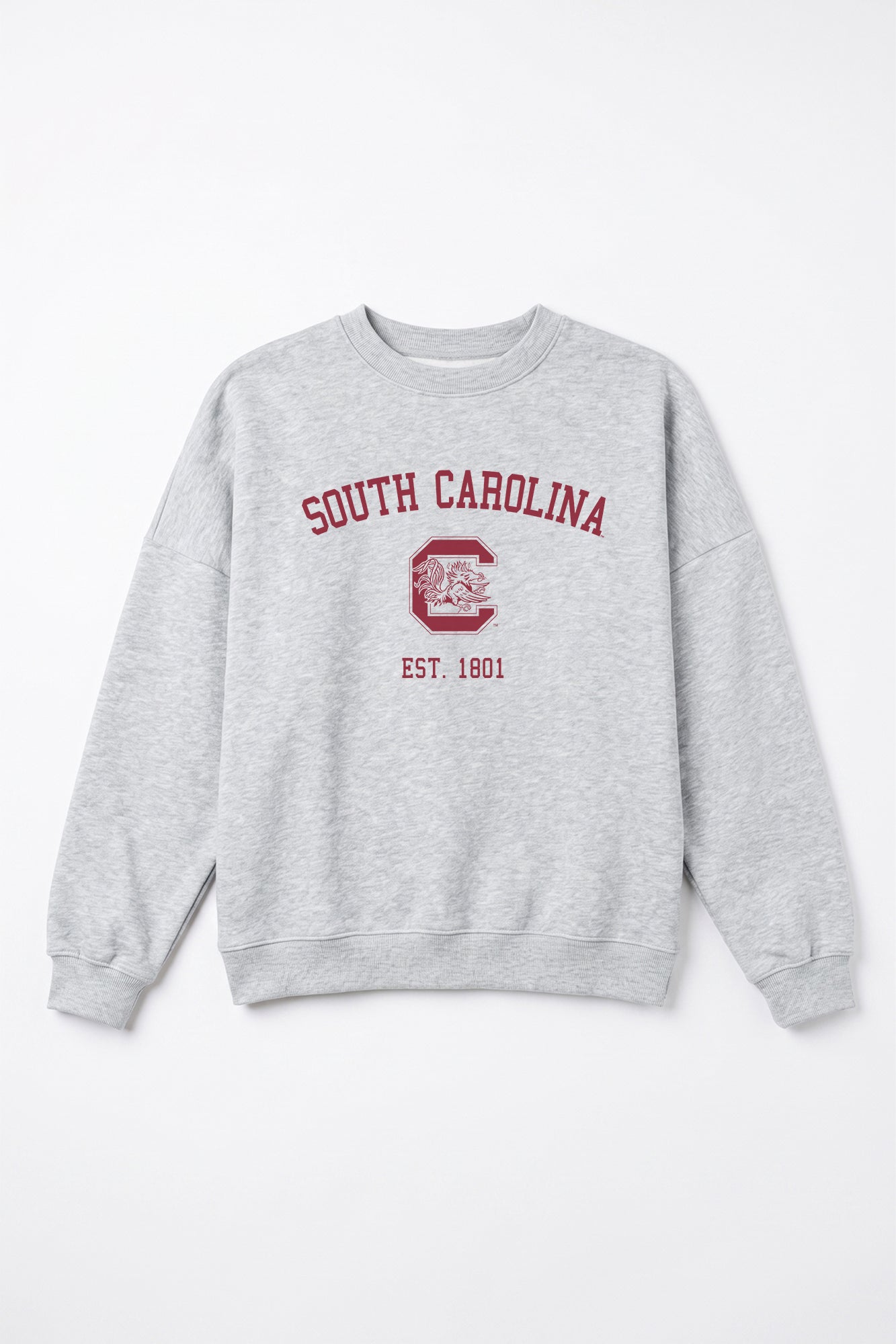 SOUTH CAROLINA GAMECOCKS CAMPUS ENERGY PREMIUM FLEECE CREWNECK PULLOVER