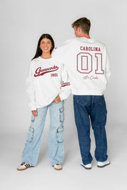SOUTH CAROLINA GAMECOCKS DAY ONE PREMIUM FLEECE UNISEX CREWNECK PULLOVER