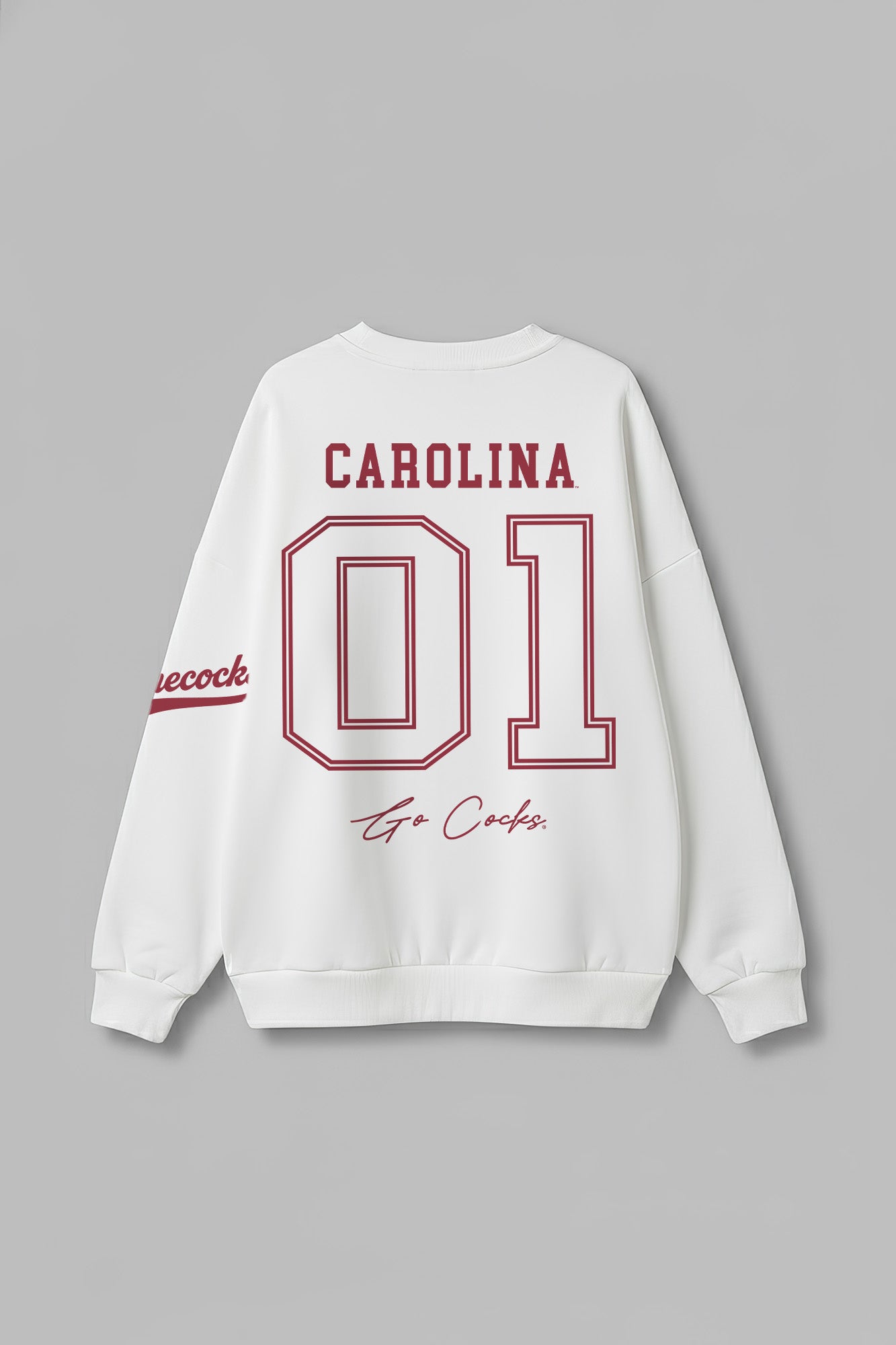 SOUTH CAROLINA GAMECOCKS DAY ONE PREMIUM FLEECE UNISEX CREWNECK PULLOVER