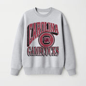 SOUTH CAROLINA GAMECOCKS GAME ON PREMIUM FLEECE DROP SHOULDER CREWNECK PULLOVER
