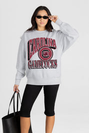 SOUTH CAROLINA GAMECOCKS GAME ON PREMIUM FLEECE DROP SHOULDER CREWNECK PULLOVER