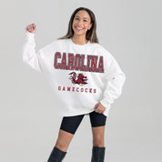 SOUTH CAROLINA GAMECOCKS Freestyle Fleece Drop-Shoulder Pullover
