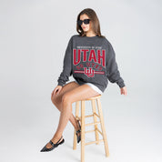 UTAH UTES KICKOFF CLASSIC PREMIUM FLEECE PULLOVER