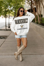 VANDERBILT COMMODORES FREESTYLE PREMIUM FLEECE CREWNECK PULLOVER