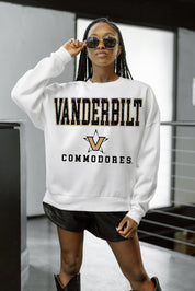 VANDERBILT COMMODORES FREESTYLE PREMIUM FLEECE CREWNECK PULLOVER