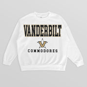 VANDERBILT COMMODORES FREESTYLE PREMIUM FLEECE CREWNECK PULLOVER